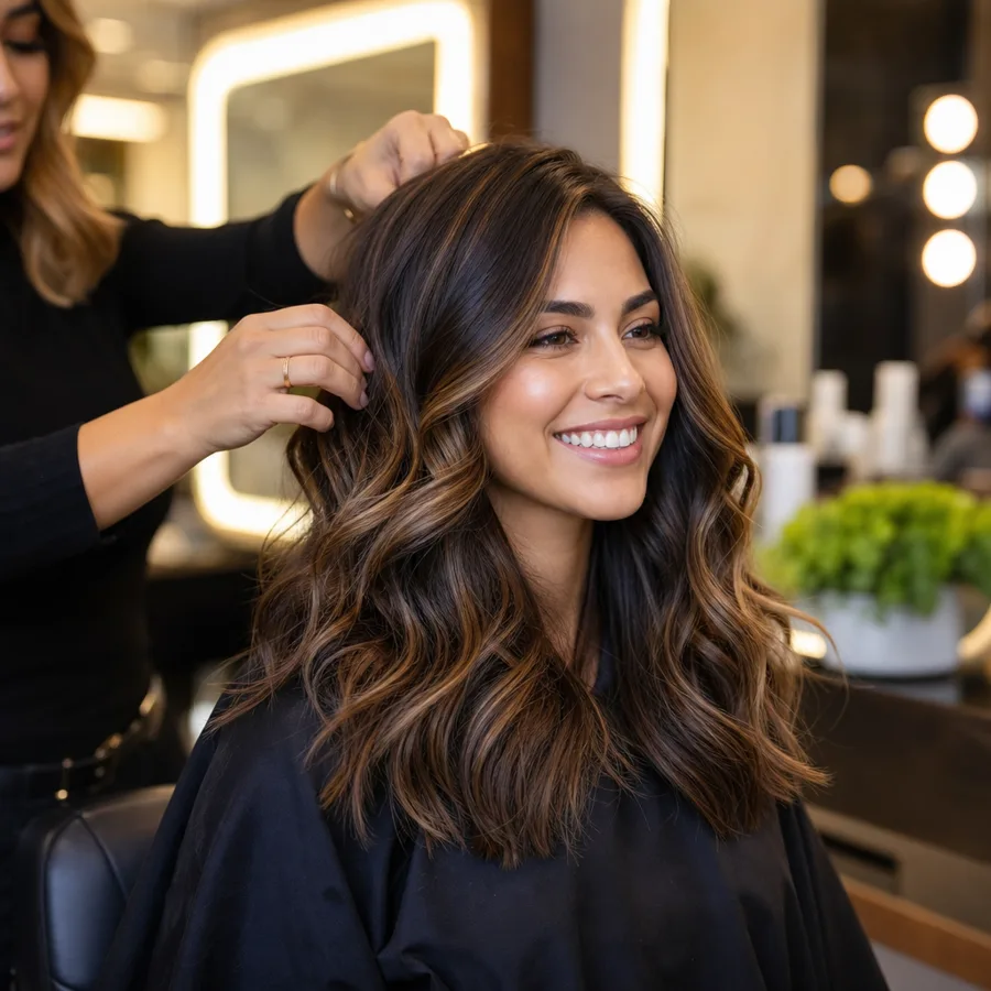 Publicación de ejemplo para salón de belleza